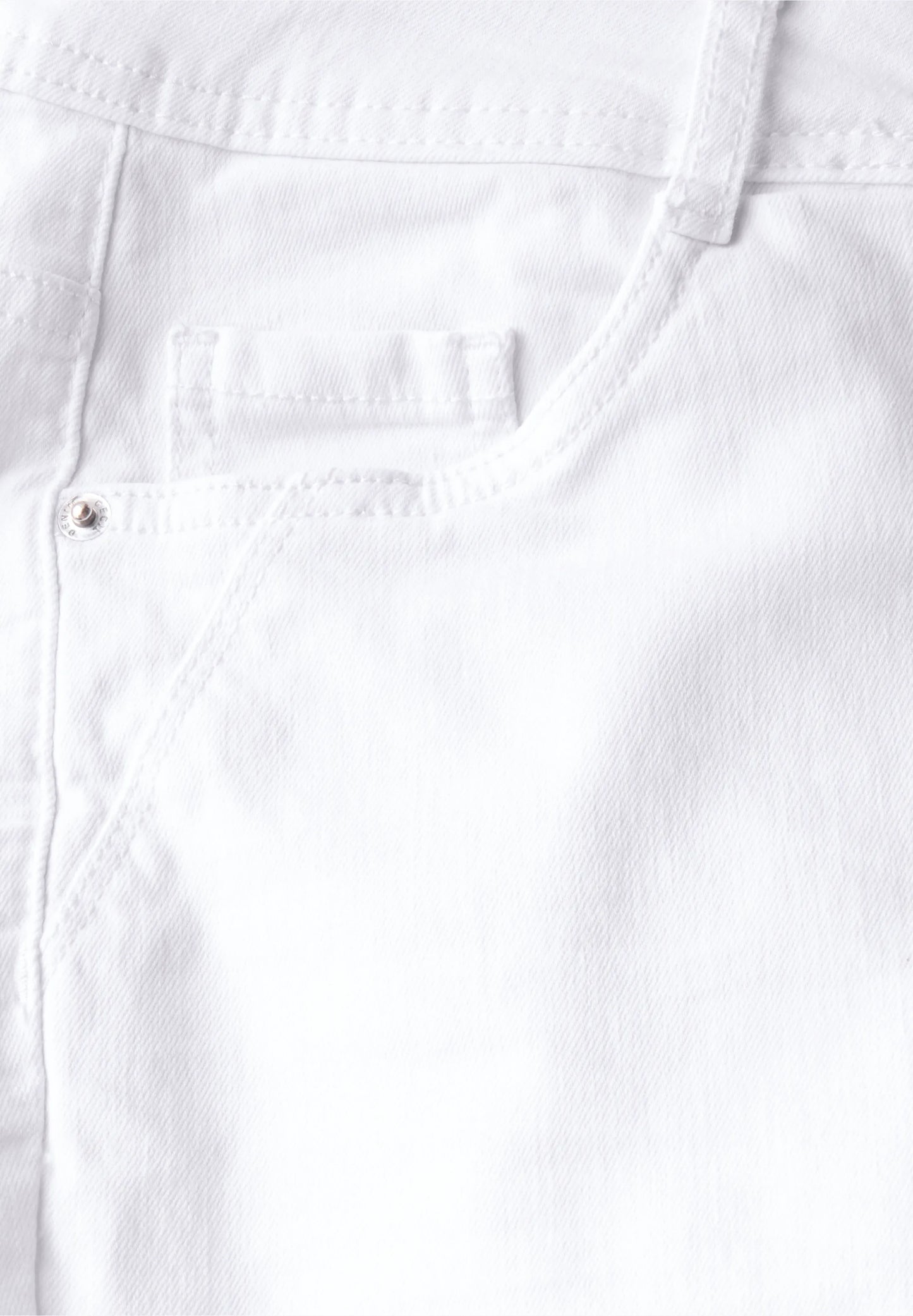 White Bootcut Jeans