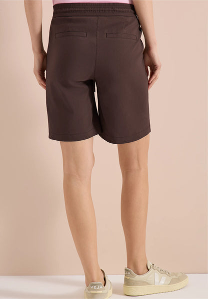 Loose Fit Drawstring Shorts, Brown