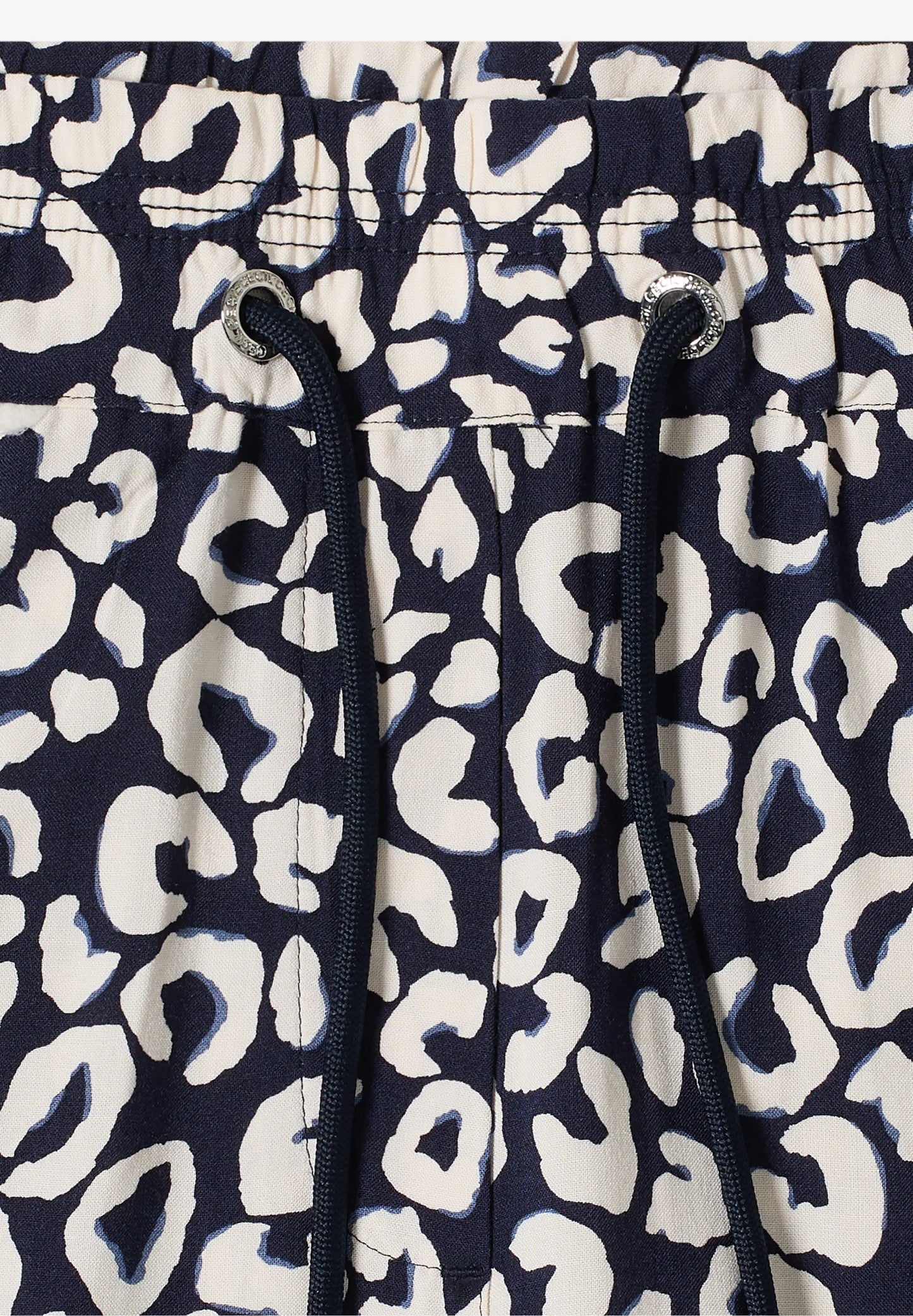 Leopard Print Wide Leg Trousers