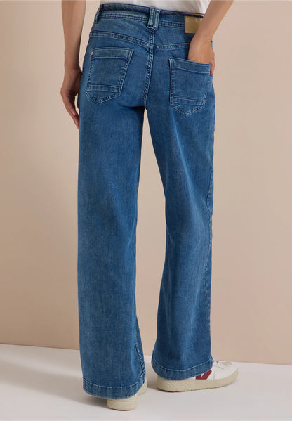 High Waist Flared Leg Jeans
