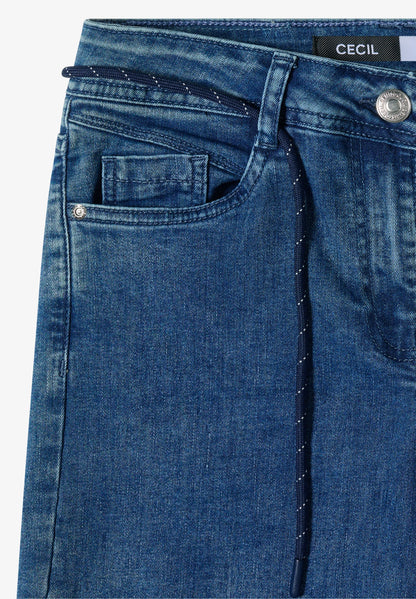 High Waist Flared Leg Jeans