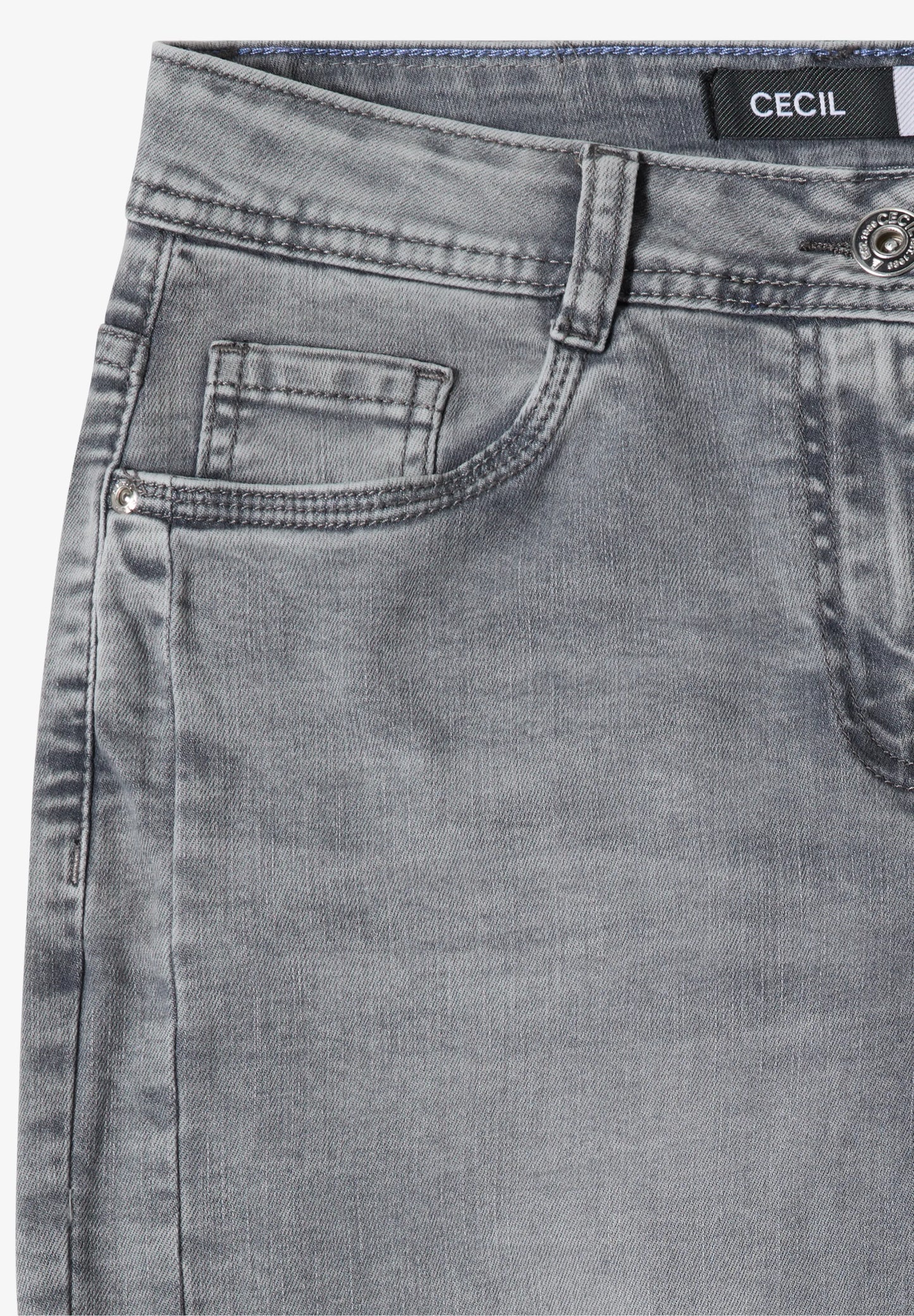 High Waist Barrel Leg Jeans