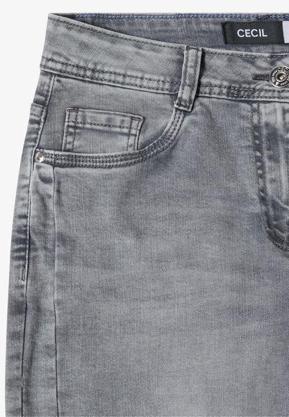 High Waist Barrel Leg Jeans