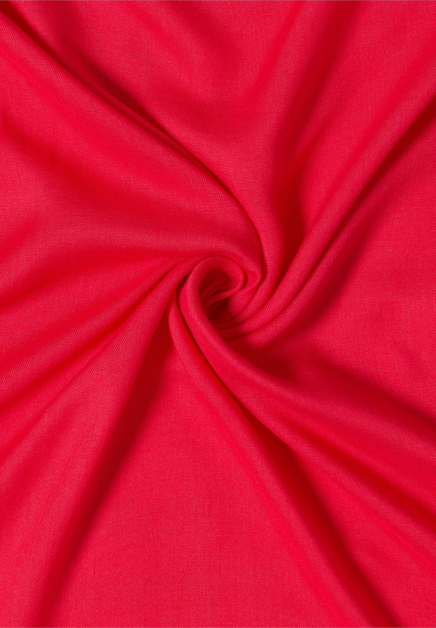 Lightweight Viscose Loop Scarf, Red