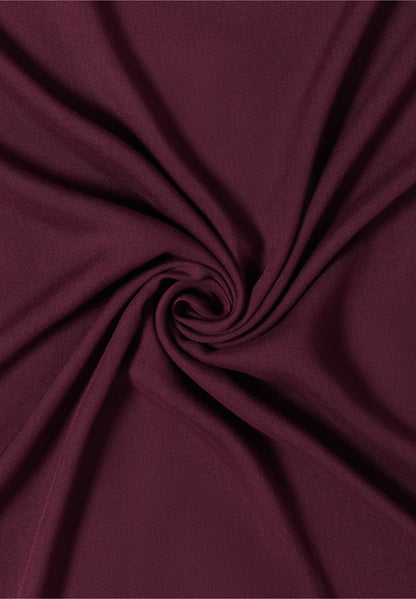 Lightweight Viscose Loop Scarf, Burgundy