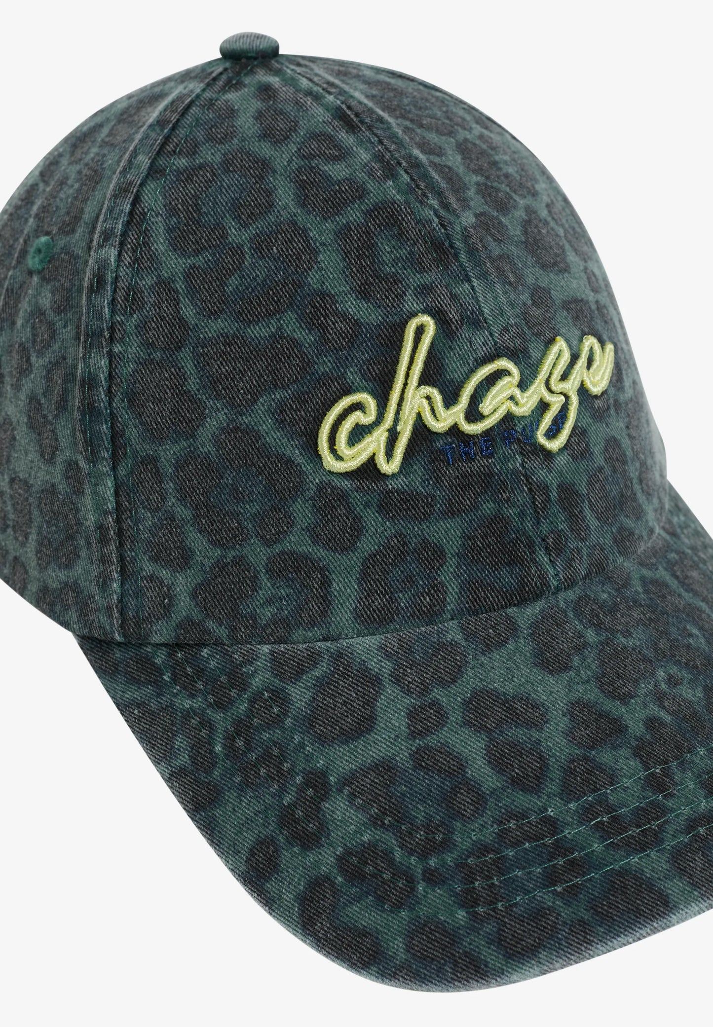 Leopard Print Cotton Baseball Cap