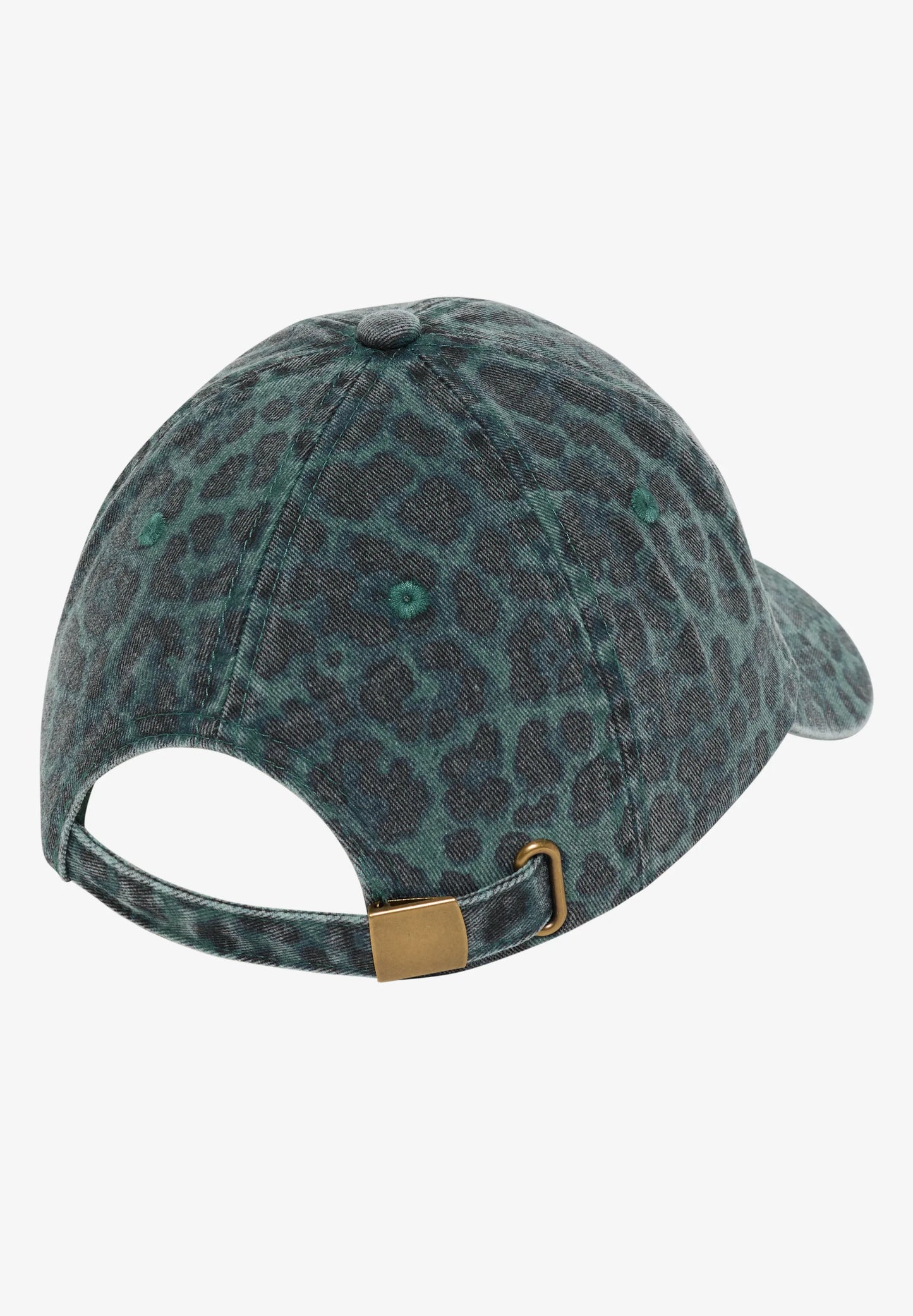 Leopard Print Cotton Baseball Cap