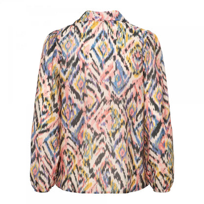 Wendy Ikat Print Shirt