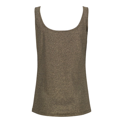 Metallic Bronze Tank Top