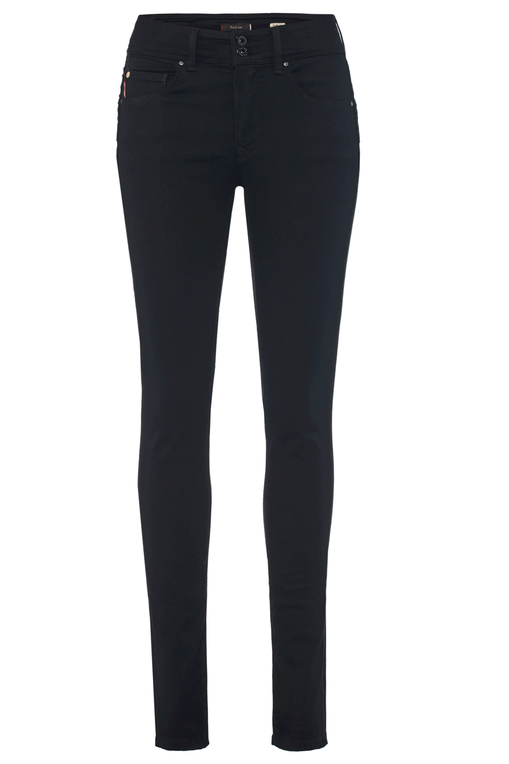 Salsa Push-In Secret Skinny Jeans in Black