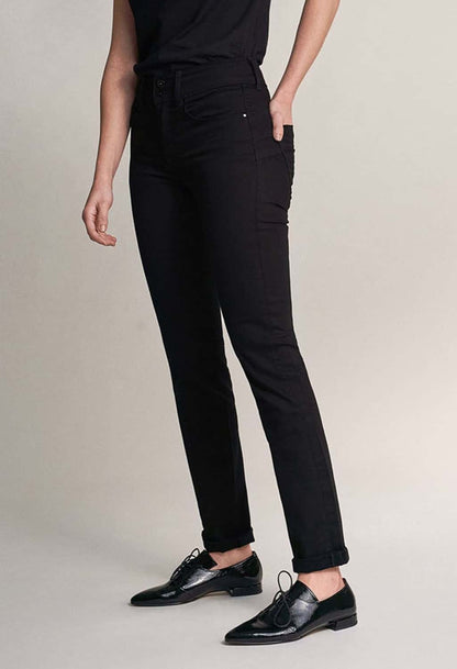 Salsa Slim Leg Jeans in True Black