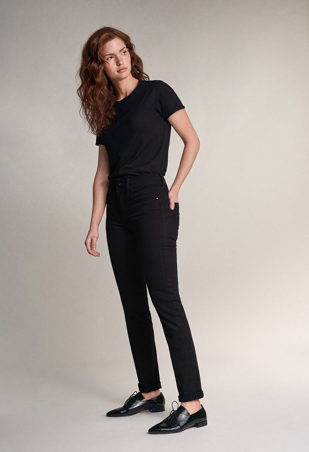 Salsa Slim Leg Jeans in True Black