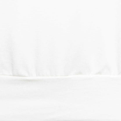 V-neck Jersey Top, White