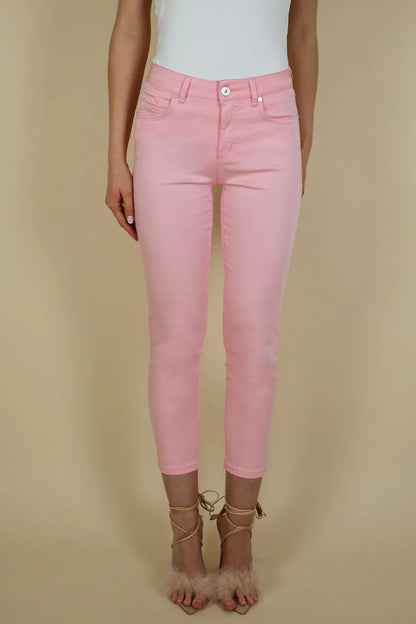 Unity 3/4 Tencel Trouser - 25" Leg, Pink