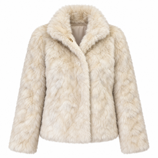 Faux Fur Collared Jacket