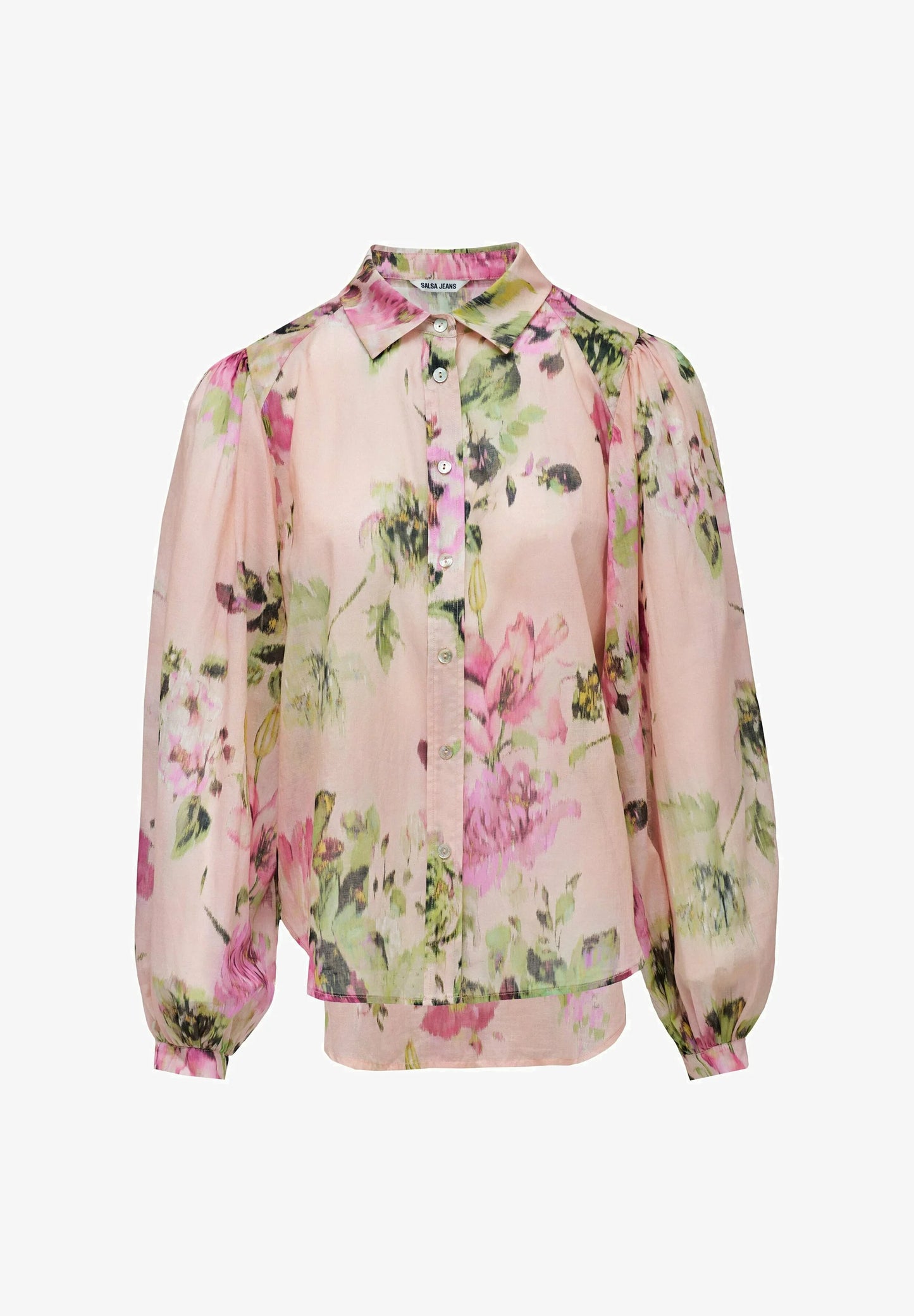Salsa Jeans Floral Cotton Blouse