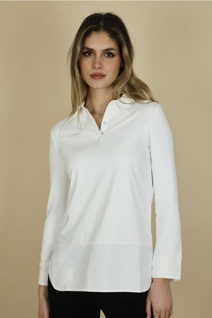 No2moro Fenty layering shirt white front