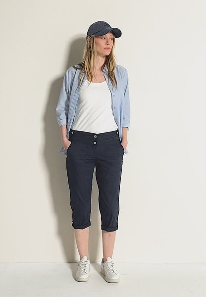 3/4 Papertouch Trousers, Universal Blue