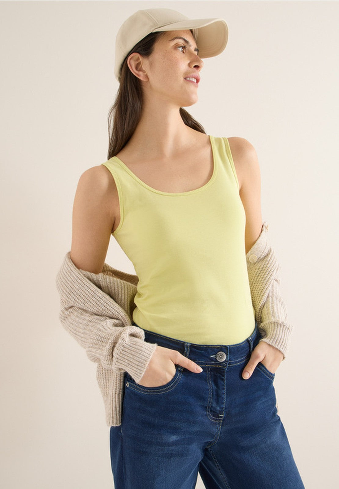 Basic Top,  Iced Yellow