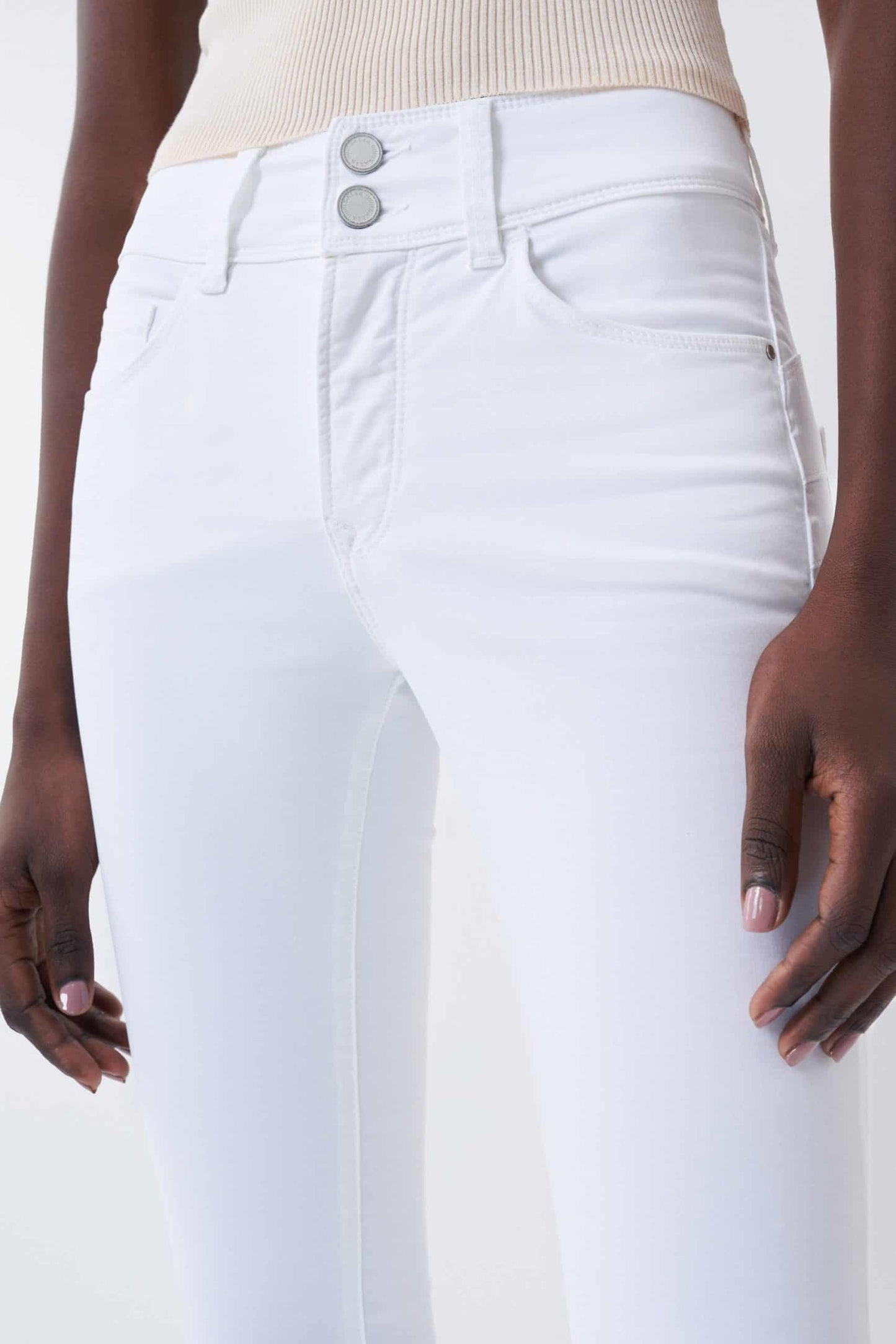 salsa jeans push in secret skinny white Jeans