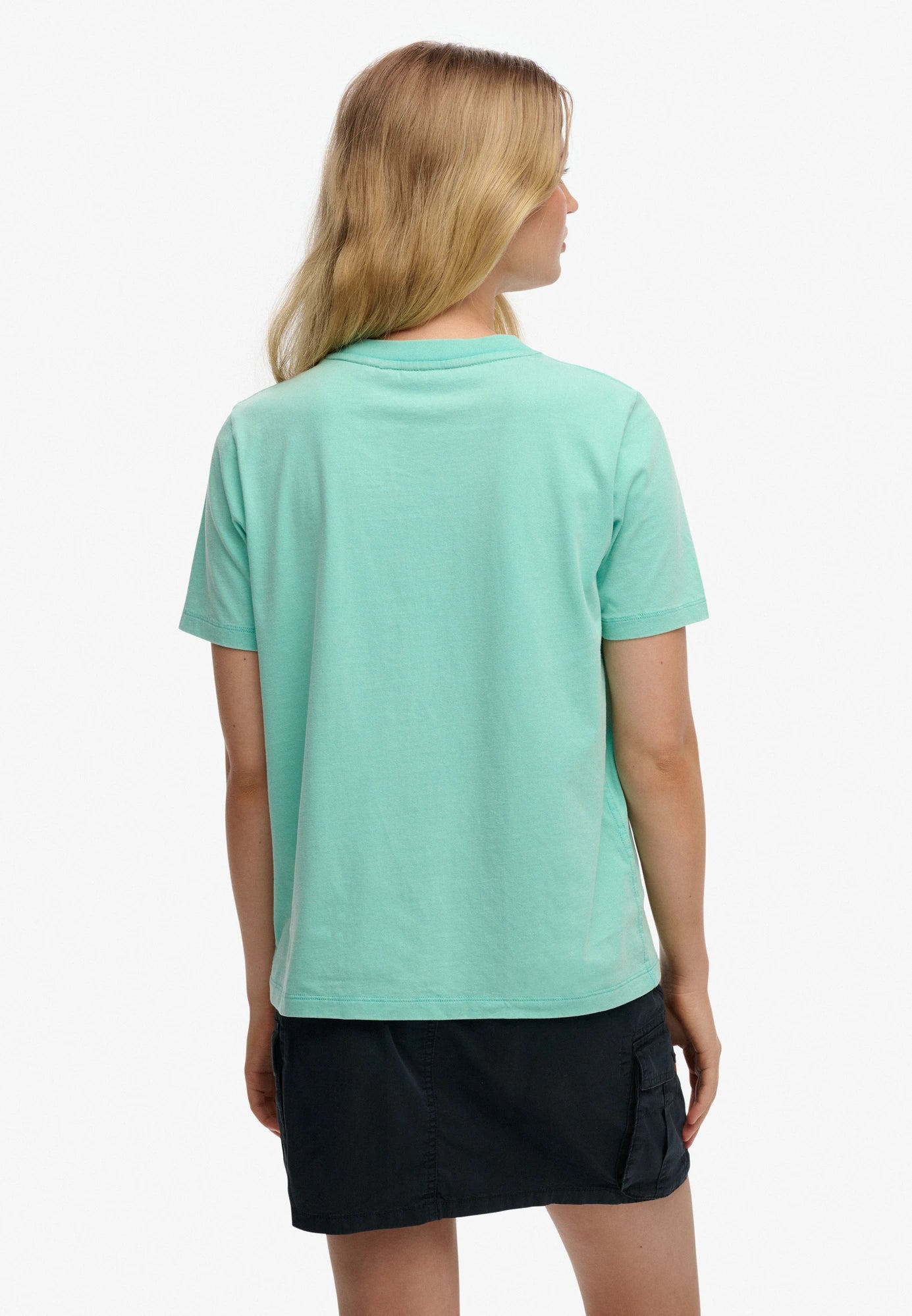 Superdry Graphic Print T-Shirt, Mint Green