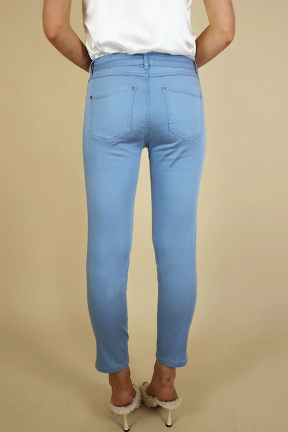 Unity 3/4 Tencel Trouser - 25" Leg, Blue