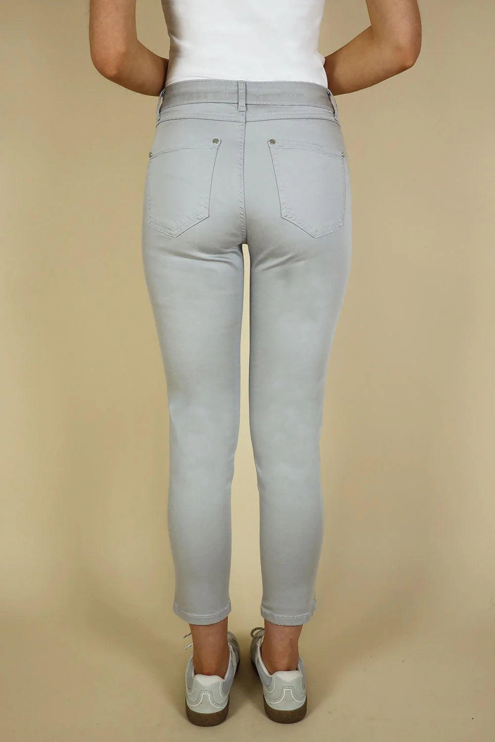 Unity 3/4 Tencel Trouser - 25" Leg, Grey