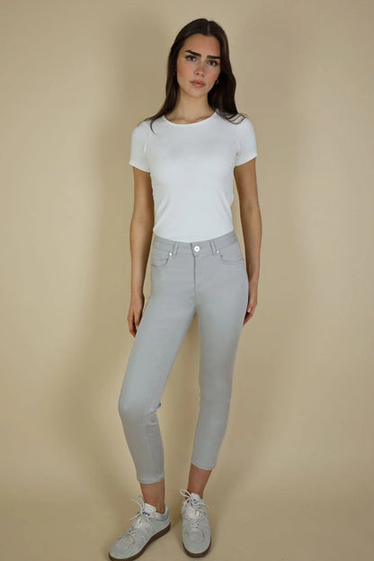 Unity 3/4 Tencel Trouser - 25" Leg, Grey