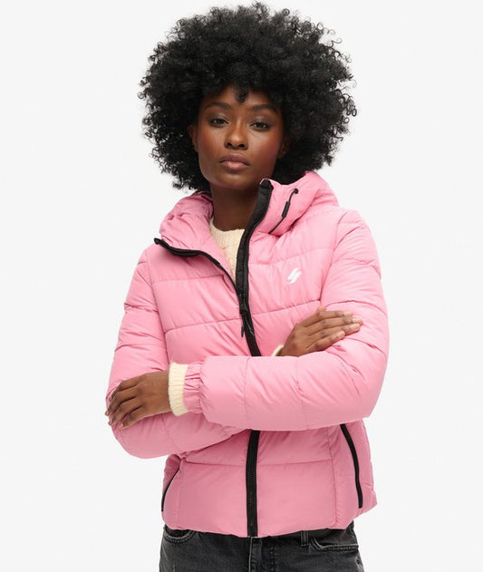 Hooded Spirit Sports Puffer Jacket