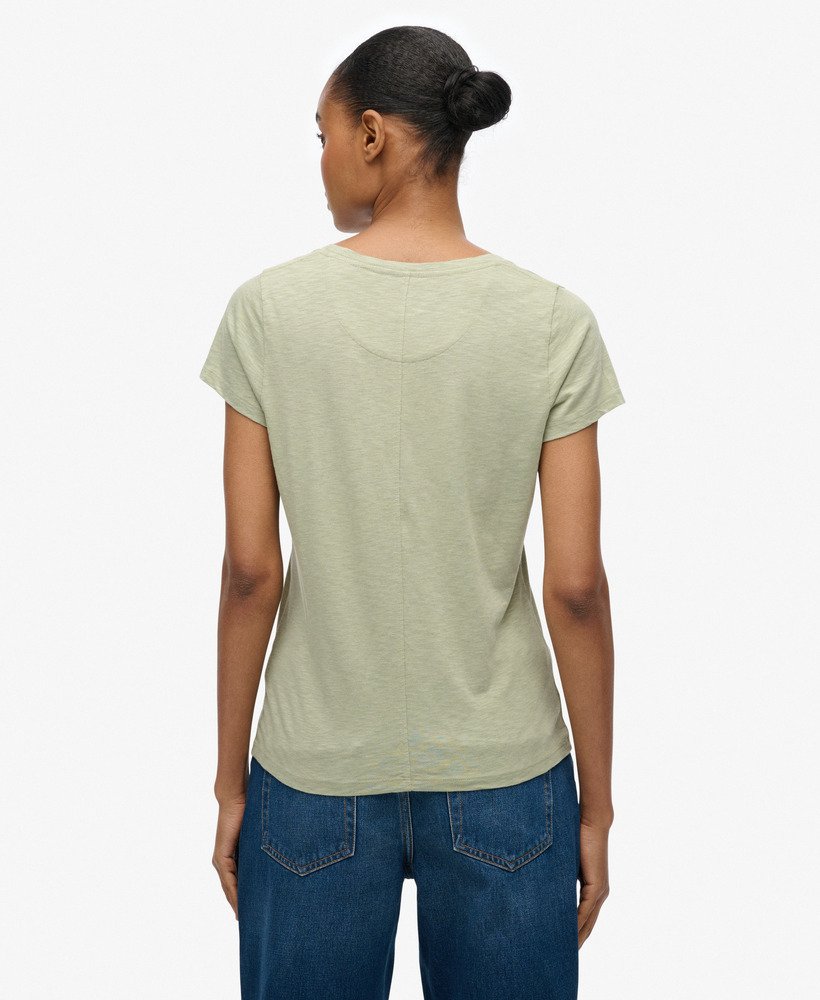 Studios Scoop Neck T-Shirt, Sage Green