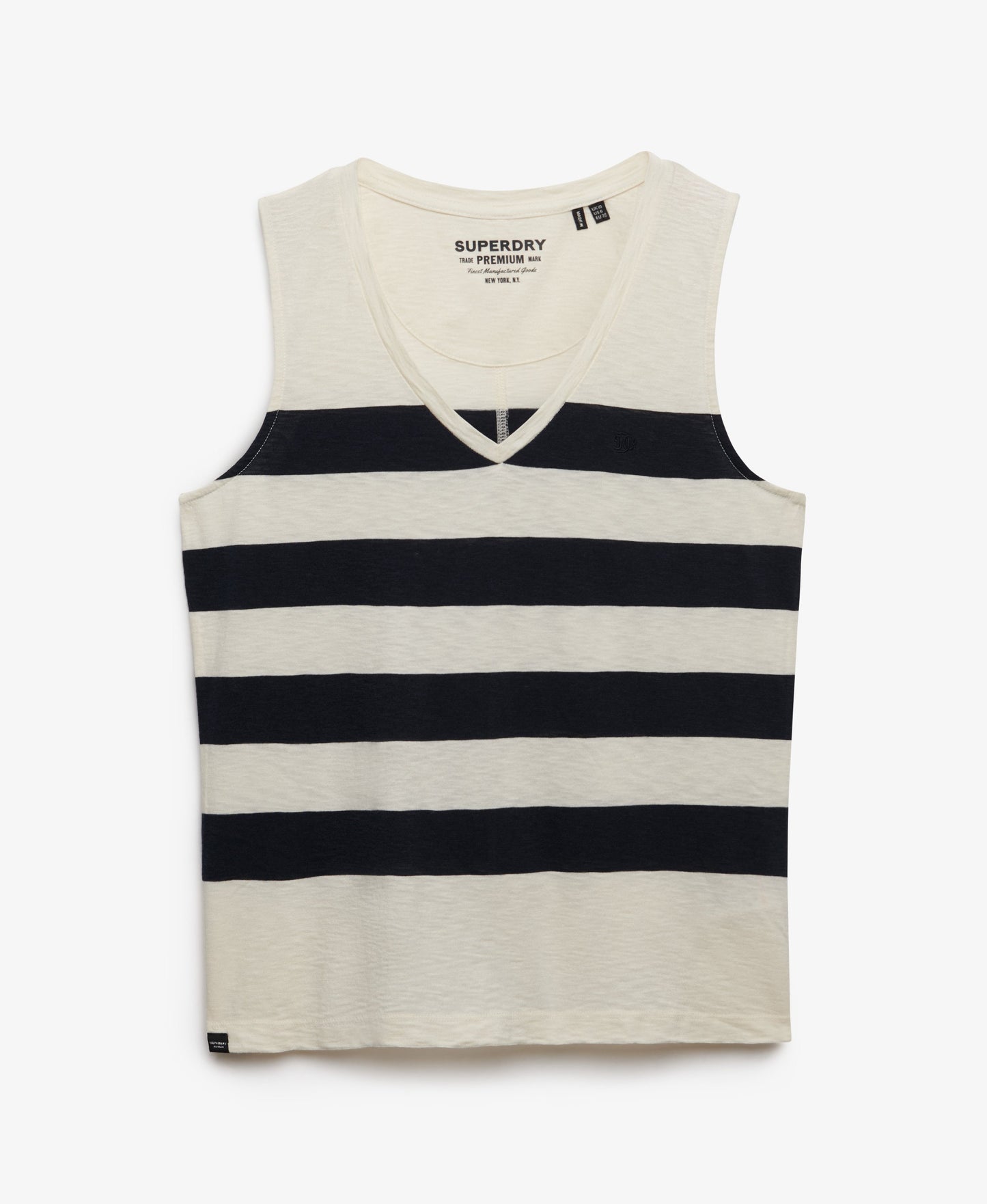 Superdry Studios Striped V-Neck Vest Top