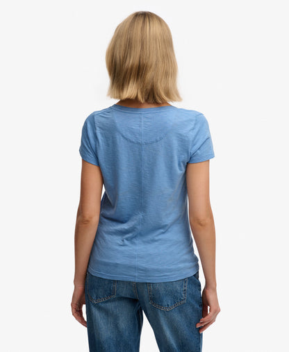 Studios Scoop Neck T-Shirt, Blue