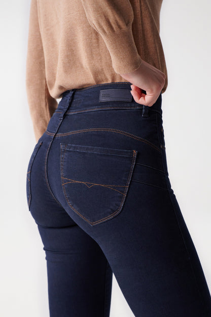 Secret Push in Slim Jeans in Denim